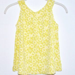 Gymboree Hawaiian Flowers Luau Print V-Neck Sleeveless Tank Top - Size 8